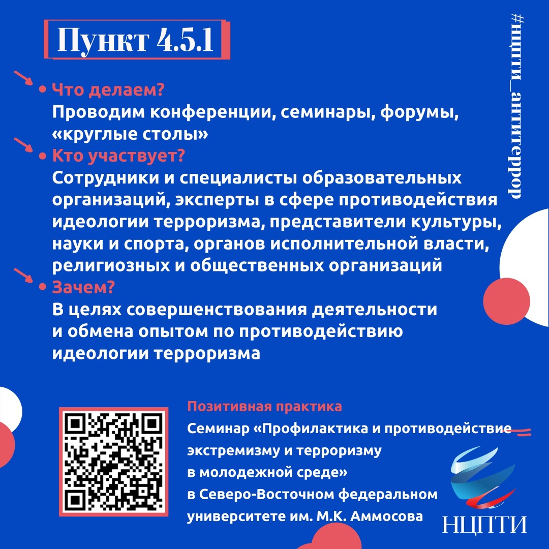 Противодействие идеологии терроризма какой орган занимается